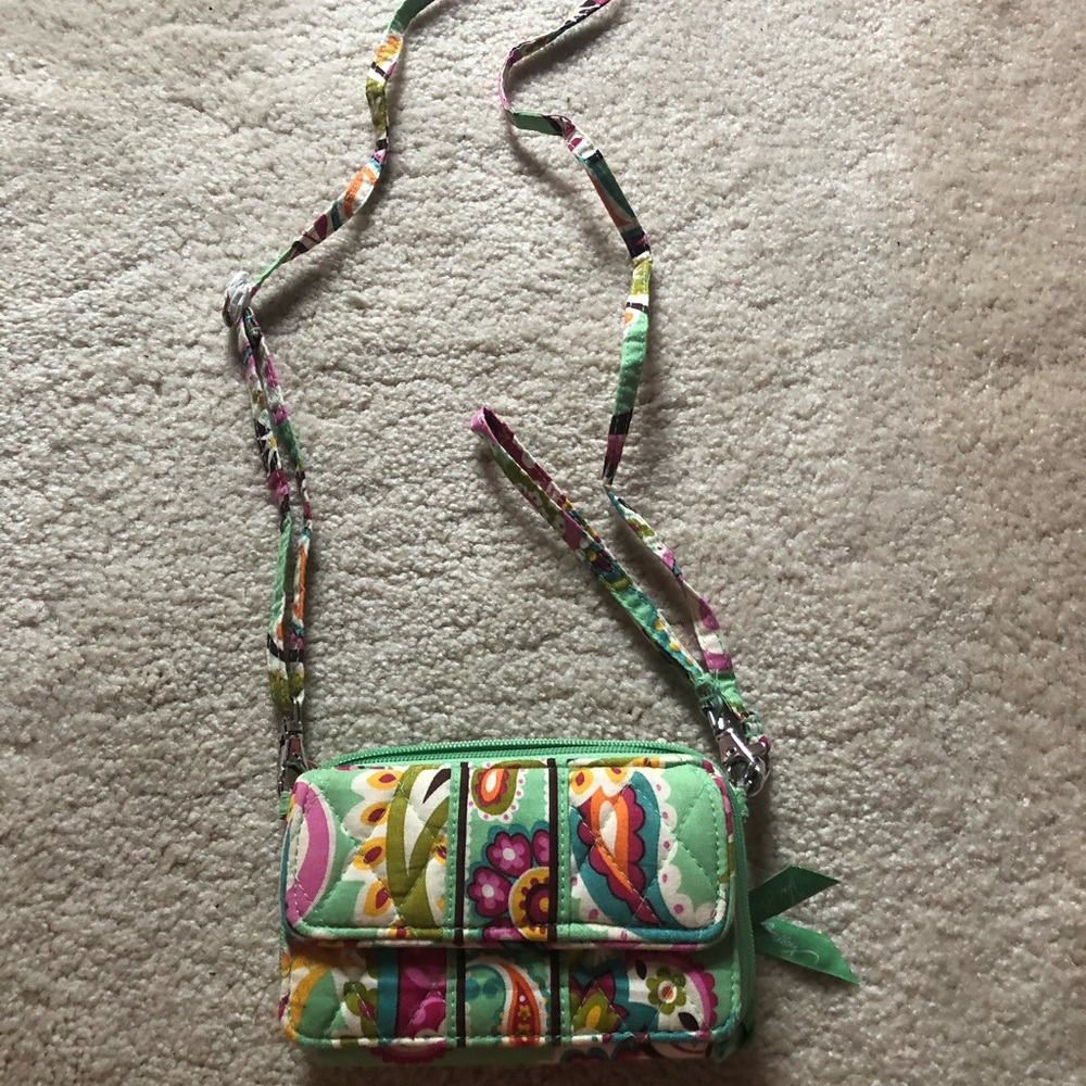 Vera Bradley phone and wallet purse